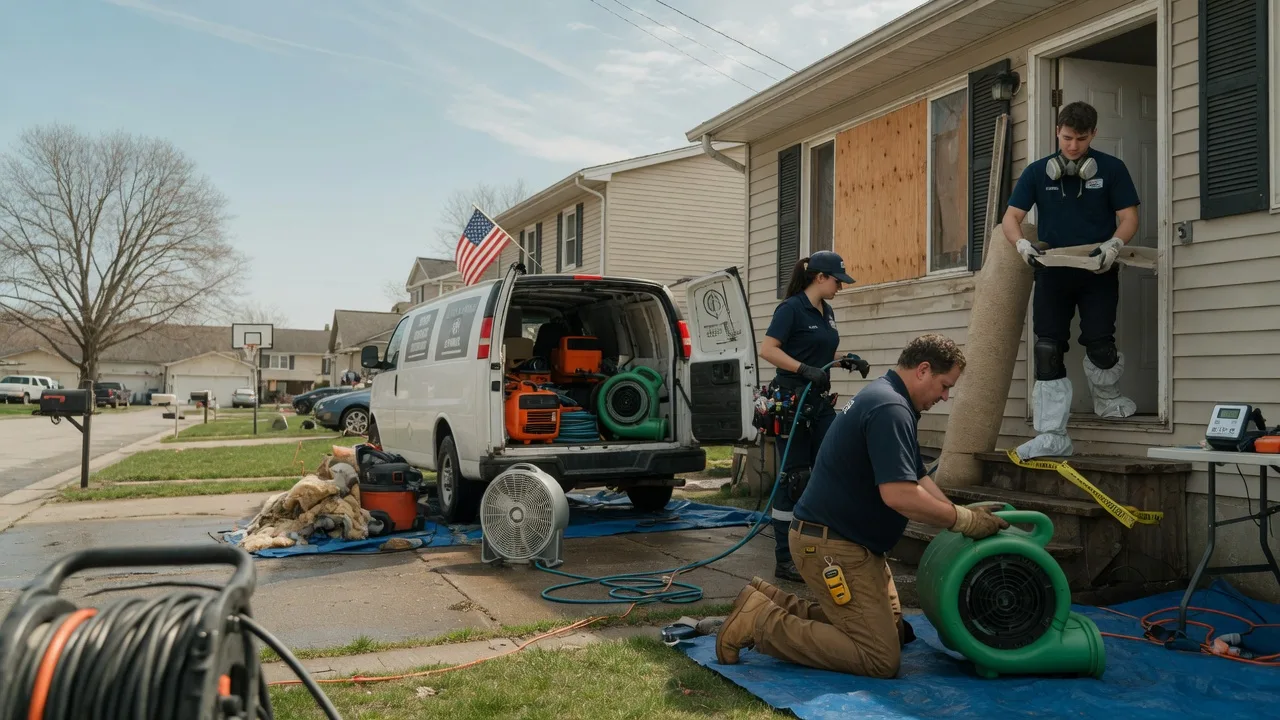 Water Damage Restoration in Brusly, LA near me